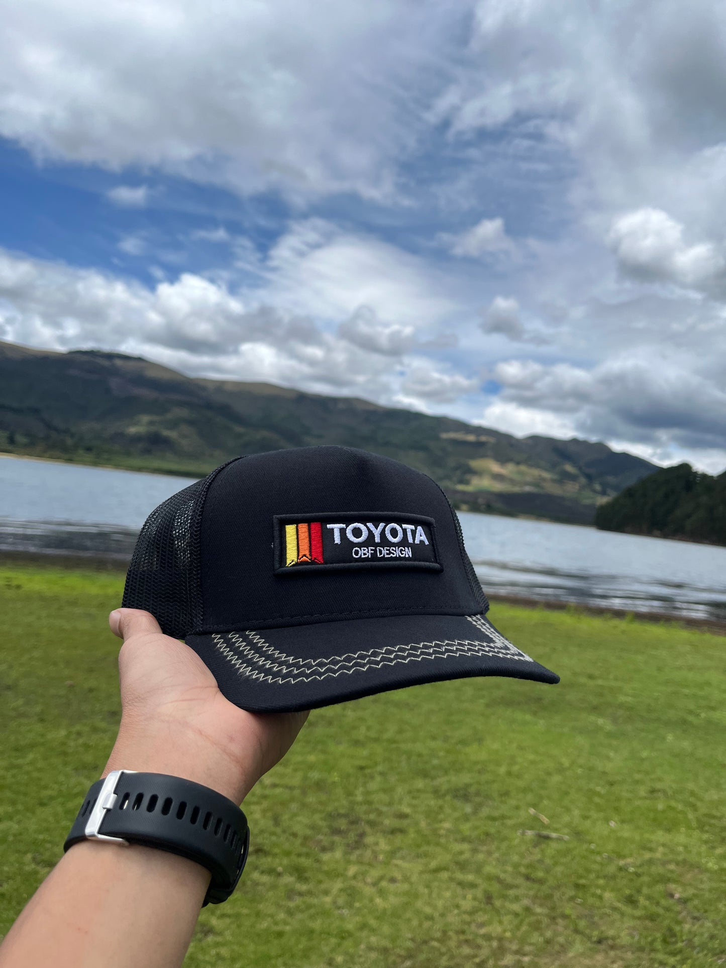 Gorra Toyota OBF Design Negra