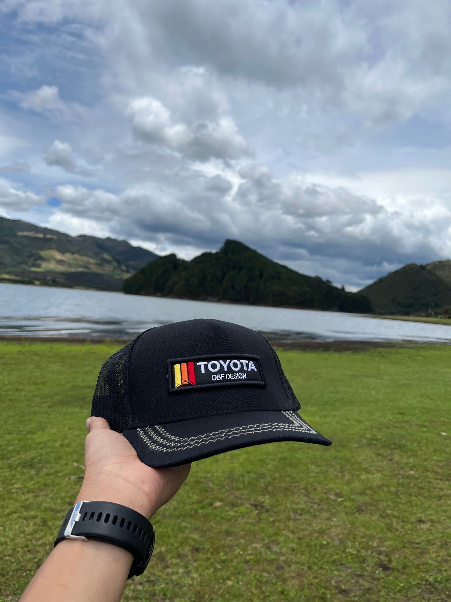 Gorra Toyota OBF Design Negra