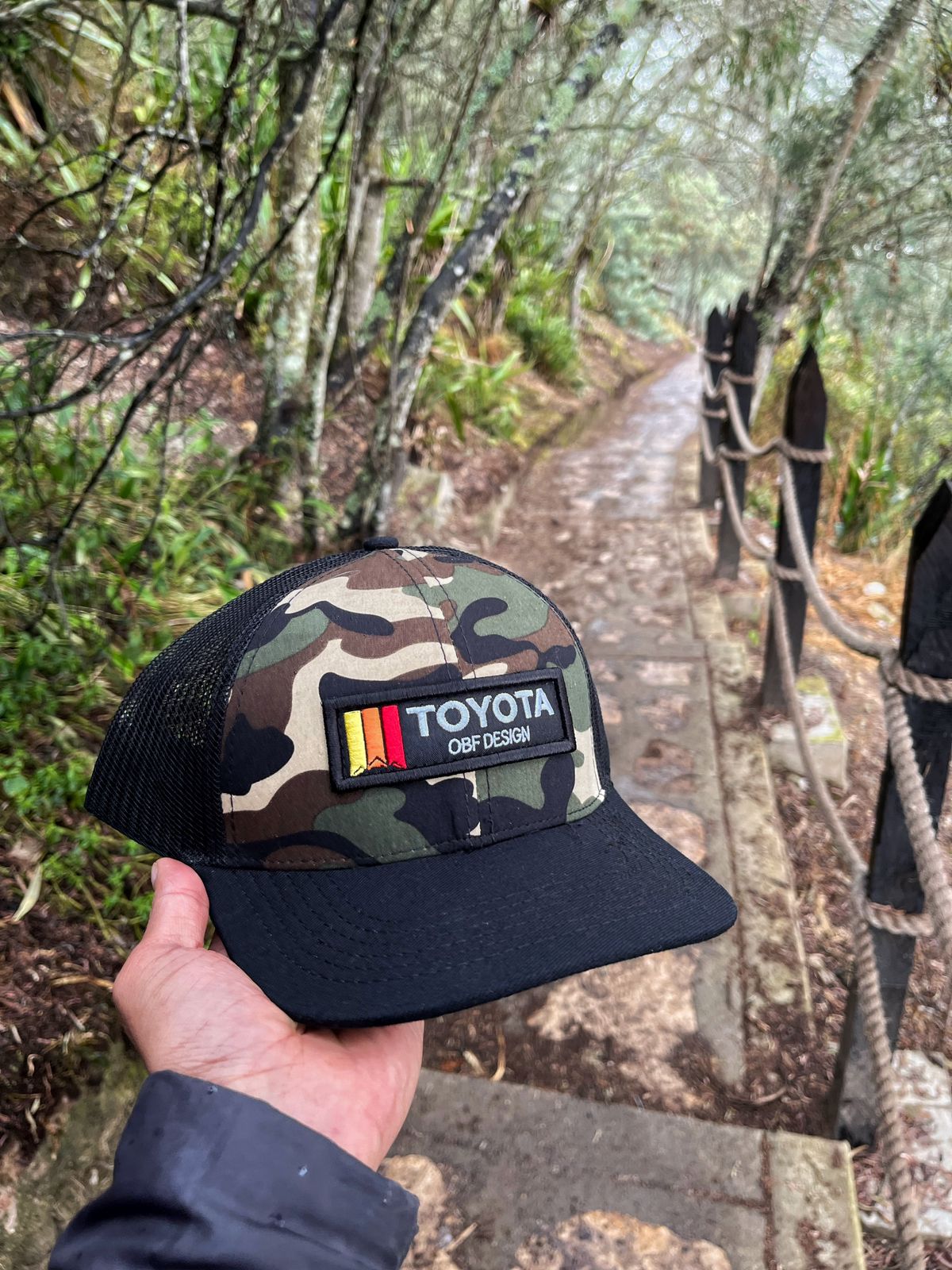 Gorra Toyota Camuflada by OBF Design