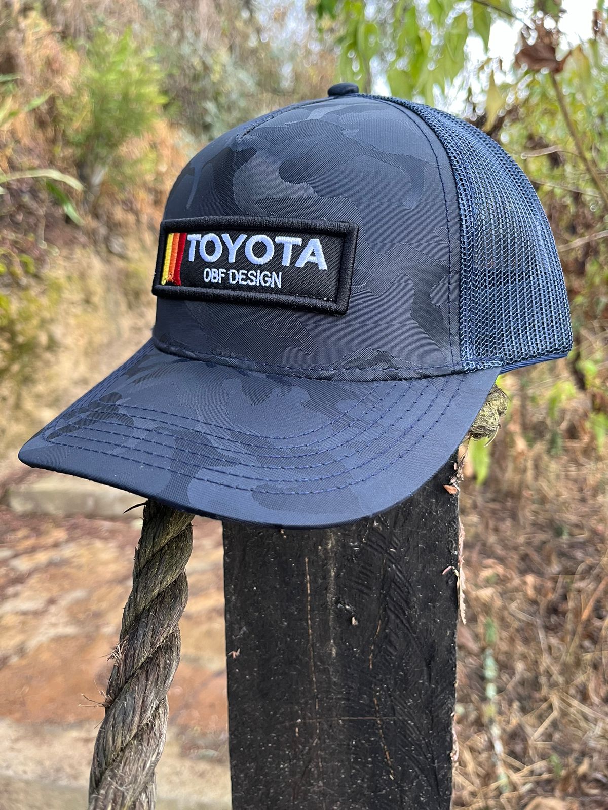 Gorra Toyota Azul Camuflado by OBF Design